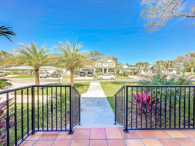 307 Minorca Ave, Saint Augustine, FL 32080 - balcony with a porch and a residential view