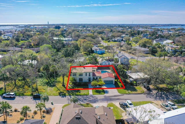 307 Minorca Ave, Saint Augustine, FL 32080 - bird's eye view featuring a residential view