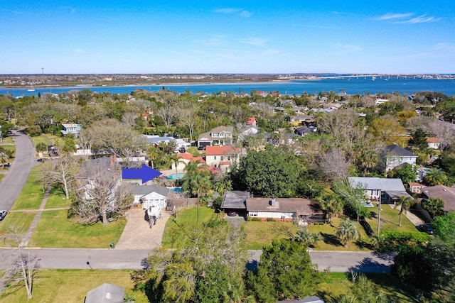 307 Minorca Ave, Saint Augustine, FL 32080 - aerial view with a residential view and a water view
