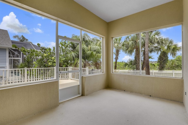 9162 August Cir, Saint Augustine, FL 32080 - view of unfurnished sunroom