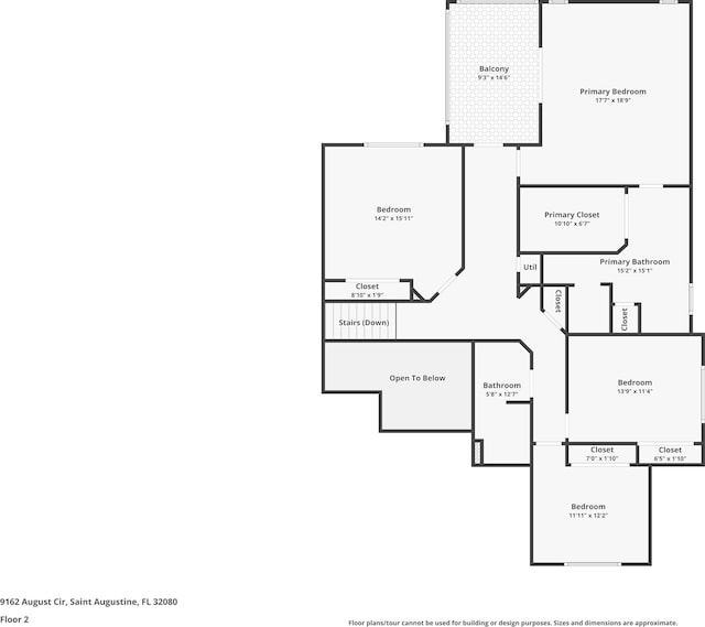 9162 August Cir, Saint Augustine, FL 32080 - view of home floor plan