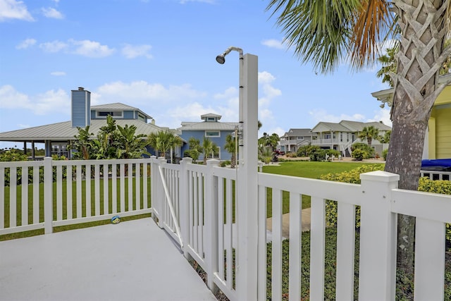 9162 August Cir, Saint Augustine, FL 32080 - view of patio / terrace featuring a residential view