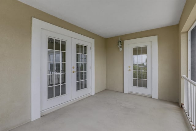 9162 August Cir, Saint Augustine, FL 32080 - unfurnished sunroom featuring french doors