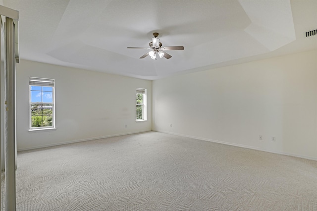 9162 August Cir, Saint Augustine, FL 32080 - spare room with a ceiling fan, healthy amount of natural light, and light colored carpet