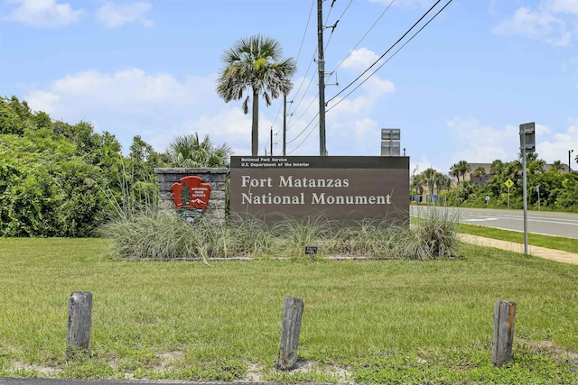 9162 August Cir, Saint Augustine, FL 32080 - community / neighborhood sign with a lawn