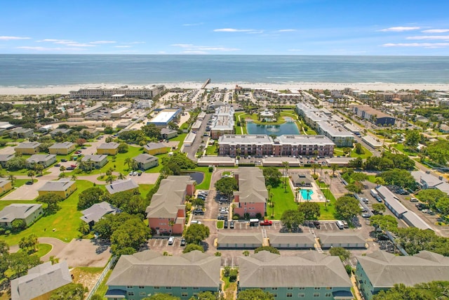 210 16th Street Unit J, Saint Augustine Beach, FL 32080 - drone / aerial view of a large body of water