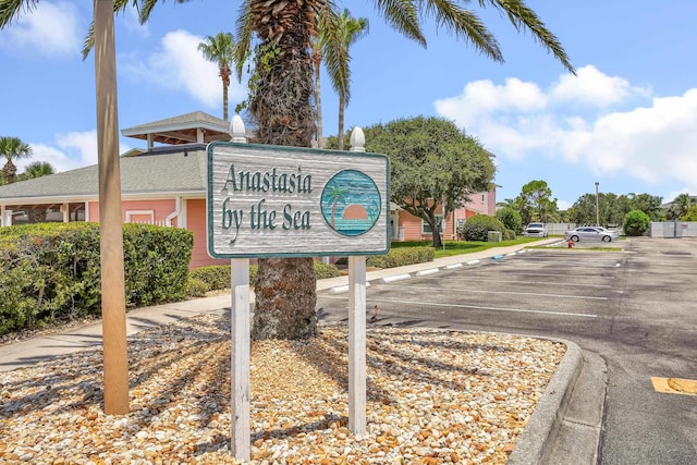 210 16th Street Unit J, Saint Augustine Beach, FL 32080 - community / neighborhood sign with uncovered parking
