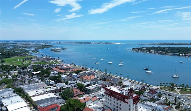91 Oneida St, Saint Augustine, FL 32084 - aerial view featuring a water view