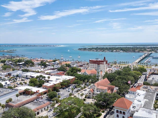 91 Oneida St, Saint Augustine, FL 32084 - drone / aerial view with a water view