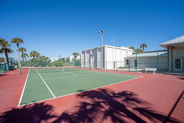 view of sport court with basketball court