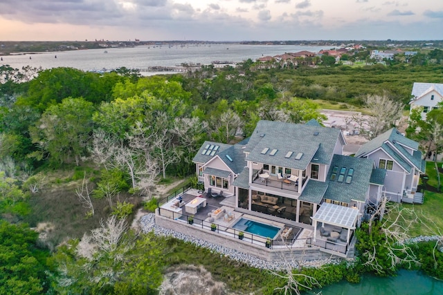 214 Pelican Reef Dr, Saint Augustine, FL 32080 - drone / aerial view