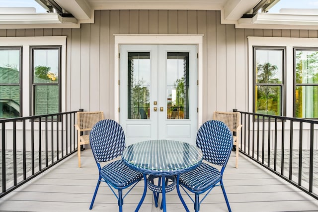 214 Pelican Reef Dr, Saint Augustine, FL 32080 - exterior space with french doors