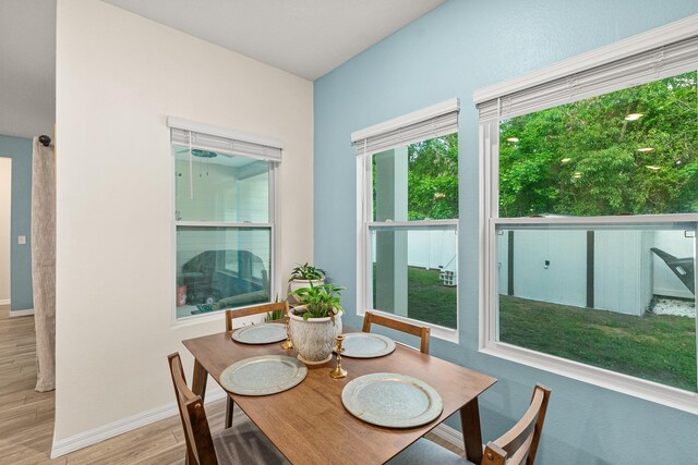 7503 Caravaca Ct, Jacksonville, FL 32244 - dining area with wood finished floors and baseboards
