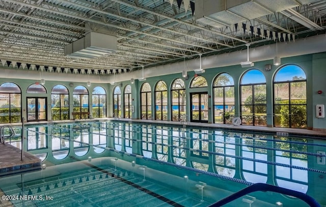 view of pool