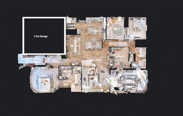 59 Oakleaf Way, Palm Coast, FL 32137 - view of layout