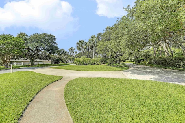 1 Sandpiper Cv, Ponte Vedra Beach, FL 32082 - view of community with driveway and a lawn