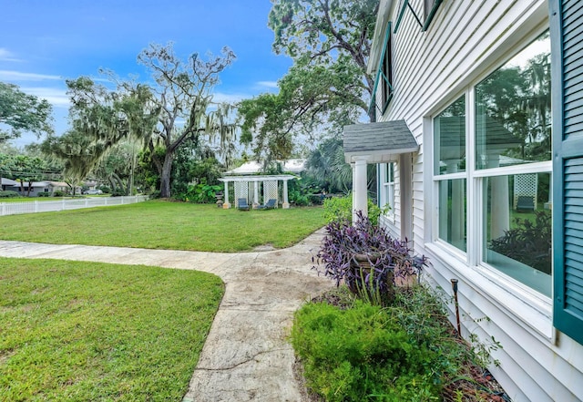 12 E Park Ave, Saint Augustine, FL 32084 - view of yard with a gazebo