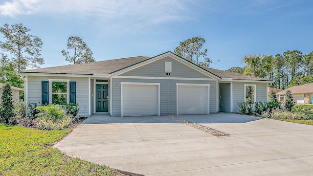 55 Rose Dr Unit B, Palm Coast, FL 32164 - ranch-style home with a garage