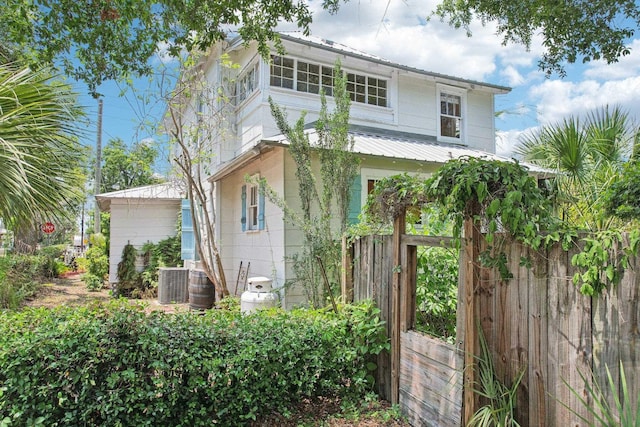 127 M L King Ave, Saint Augustine, FL 32084 - rear view of house featuring central air condition unit