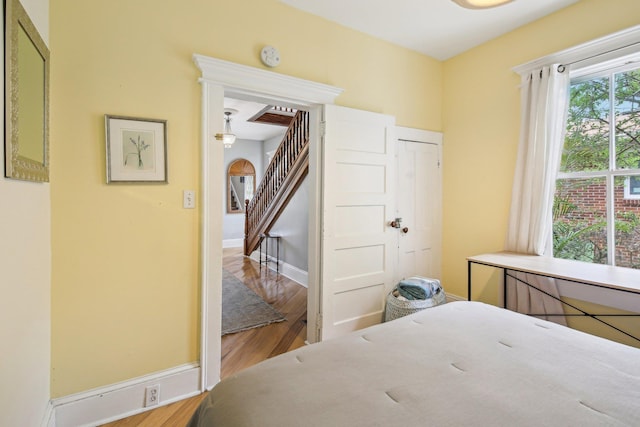 127 M L King Ave, Saint Augustine, FL 32084 - bedroom featuring wood finished floors and baseboards
