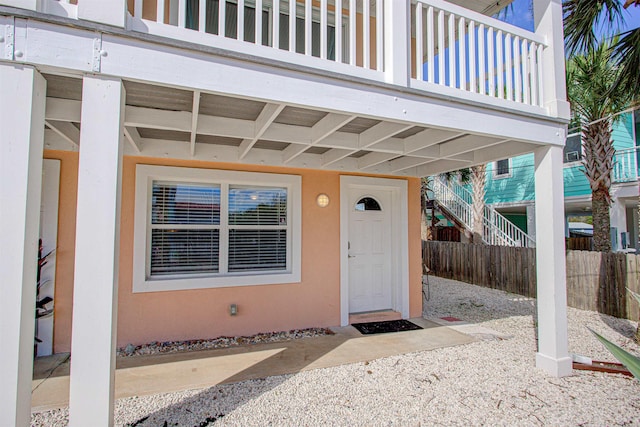 view of property entrance