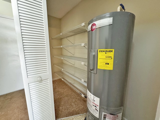 221 Mayan Ter, Saint Augustine, FL 32080 - utility room featuring electric water heater
