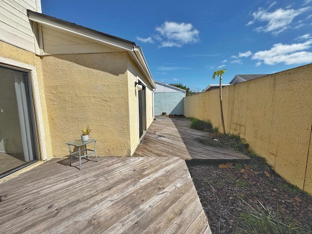 221 Mayan Ter, Saint Augustine, FL 32080 - deck featuring a fenced backyard