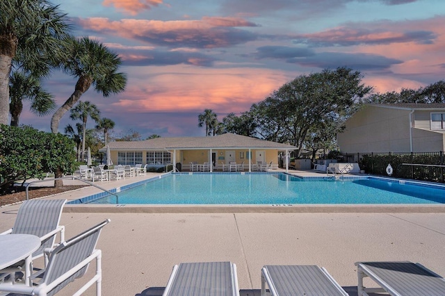 221 Mayan Ter, Saint Augustine, FL 32080 - community pool featuring a patio area