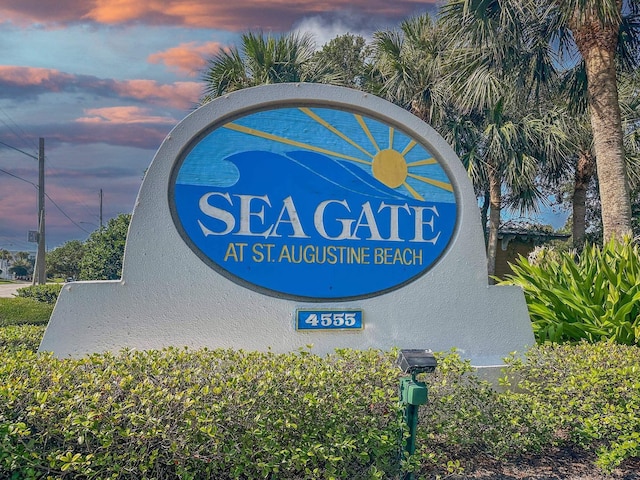 221 Mayan Ter, Saint Augustine, FL 32080 - view of community / neighborhood sign