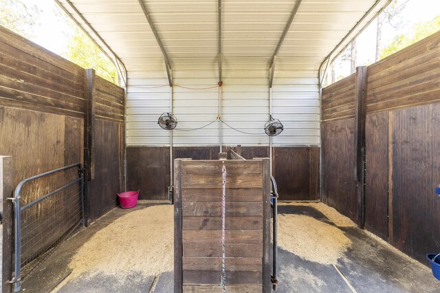 10635 Beckenger Ave, Hastings, FL 32145 - view of horse barn