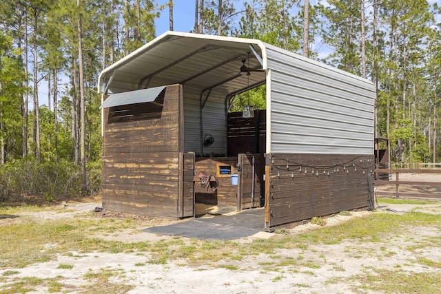 10635 Beckenger Ave, Hastings, FL 32145 - view of outbuilding featuring a detached carport