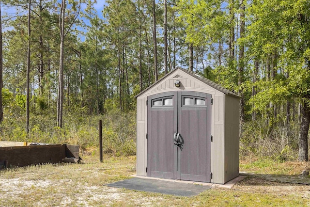 10635 Beckenger Ave, Hastings, FL 32145 - view of shed
