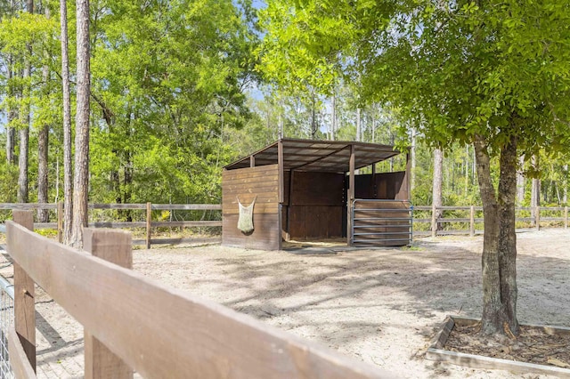 10635 Beckenger Ave, Hastings, FL 32145 - view of stable