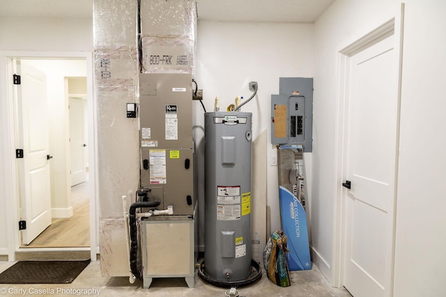 552 Fox Hollow Ln, Saint Augustine, FL 32086 - utilities featuring water heater and electric panel