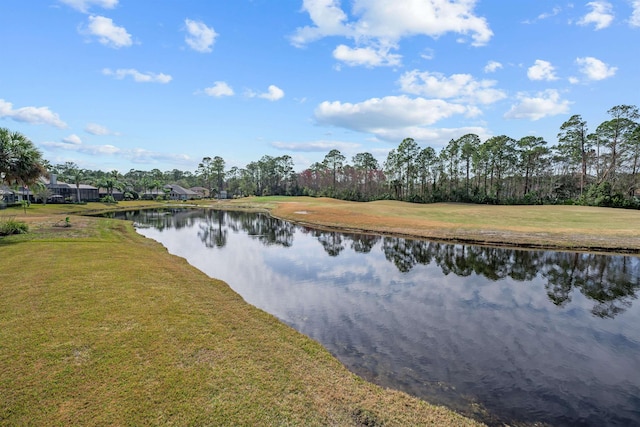 property view of water