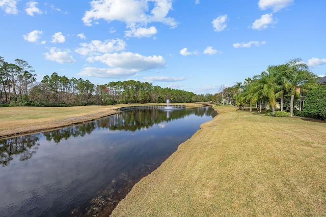 property view of water