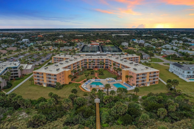 4 Ocean Trace Rd Unit 123, Saint Augustine, FL 32080 - bird's eye view of a pool area