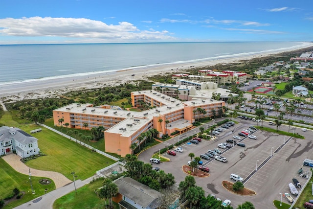 4 Ocean Trace Rd Unit 123, Saint Augustine, FL 32080 - bird's eye view of expansive beach and apartment complex