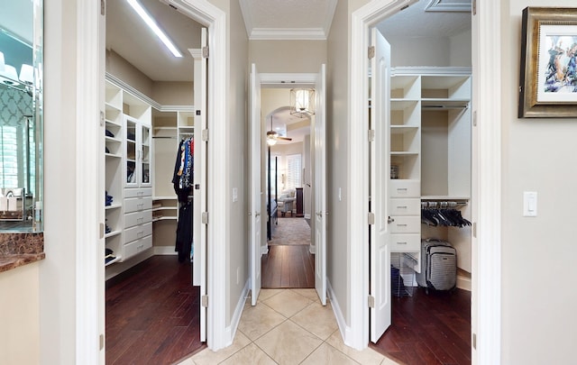 113 Holly Berry Ln, Saint Johns, FL 32259 - interior space featuring light wood-style flooring and a ceiling fan