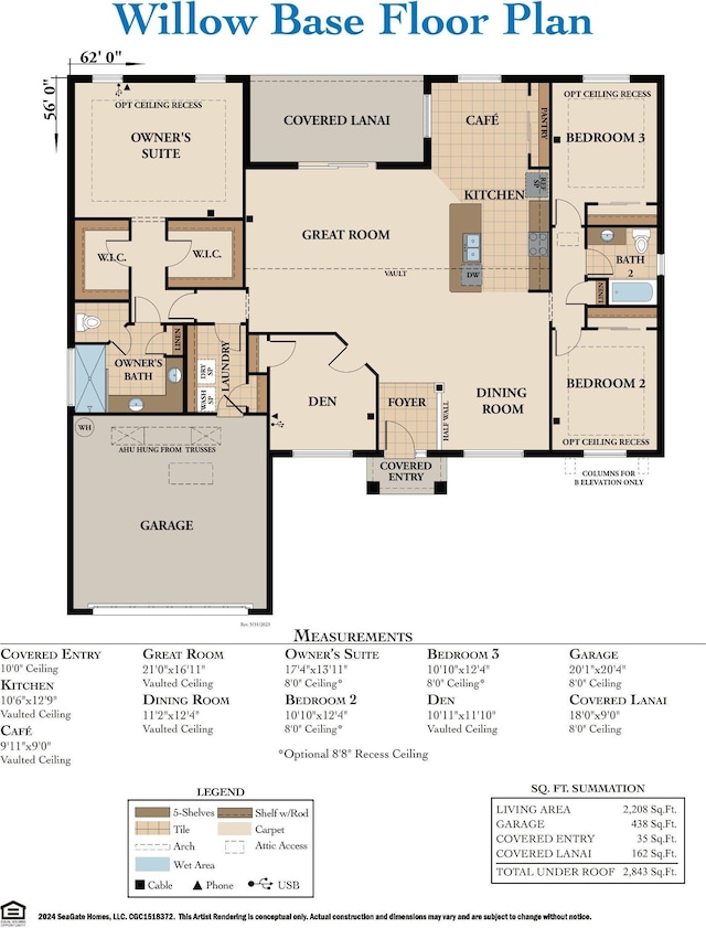 view of layout