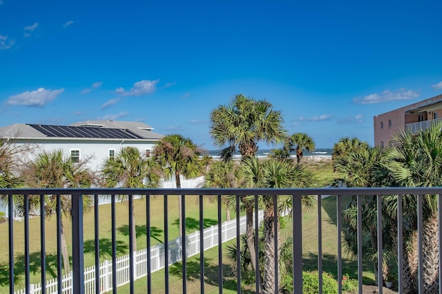 4 Ocean Trace Rd Unit 323, Saint Augustine Beach, FL 32080 - balcony with a water view