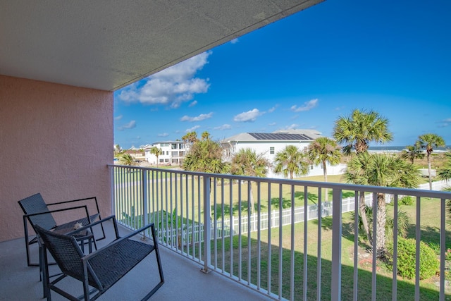 4 Ocean Trace Rd Unit 323, Saint Augustine Beach, FL 32080 - balcony with a residential view