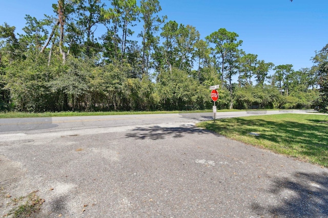 view of road