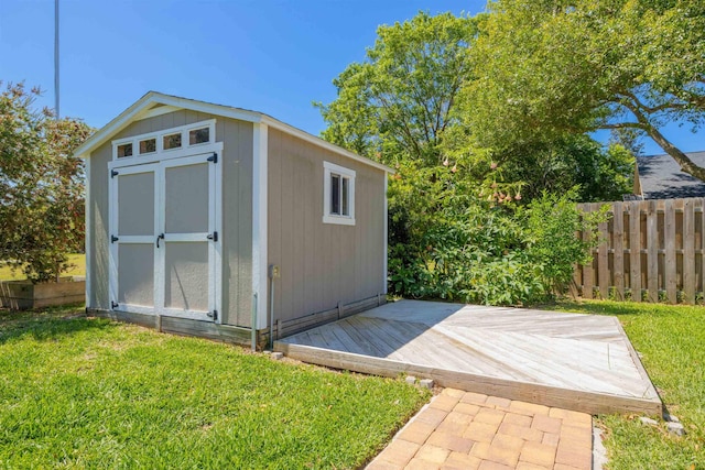 301 Graciela Cir, Saint Augustine, FL 32086 - view of shed featuring fence