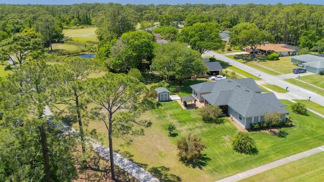 301 Graciela Cir, Saint Augustine, FL 32086 - bird's eye view with a view of trees and a water view