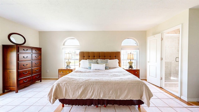 40 Sandpiper Dr, Saint Augustine, FL 32080 - bedroom featuring light tile patterned floors and baseboards