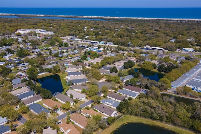 209 Lions Gate Dr, Saint Augustine, FL 32080 - bird's eye view featuring a residential view and a water view