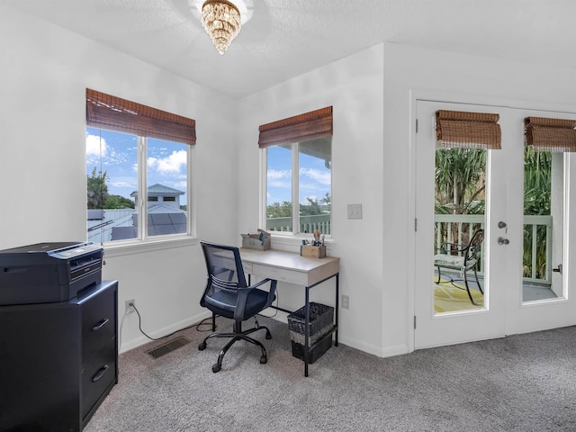 10 Seminole Dr, Saint Augustine, FL 32084 - carpeted office space with baseboards