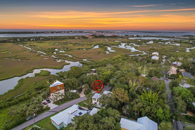 10 Seminole Dr, Saint Augustine, FL 32084 - aerial view of property's location featuring a large body of water