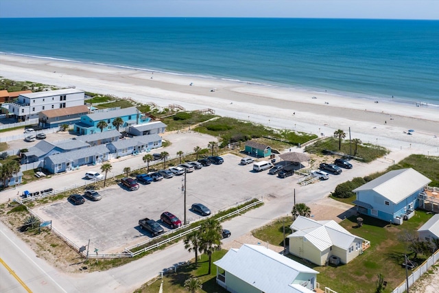 136 Lawn Ave, Saint Augustine, FL 32084 - aerial view of waterfront with a beach